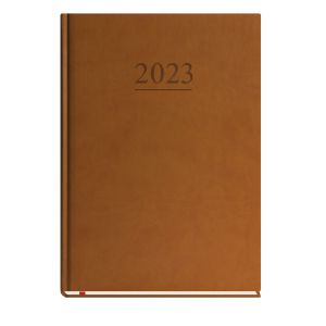 2026 Kalendarz MiP Klasyczny B5, Brązowy